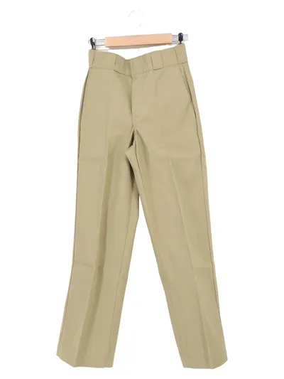 DICKIES Damen Arbeitshose W24/32 Beige Casual Praktisch Workwear Hose