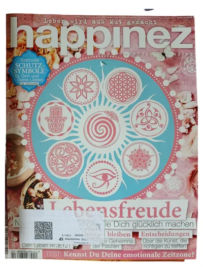 Happinez Magazin 5/2020 Lebensfreude Mut Spiritualität Schutzsymbole Esoterik