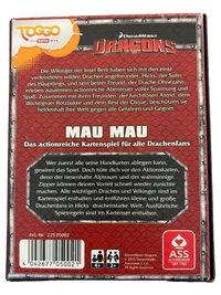ASS Altenburger Dragons Mau Mau Kartenspiel Kinder Spiel ab 4 Jahre 2
