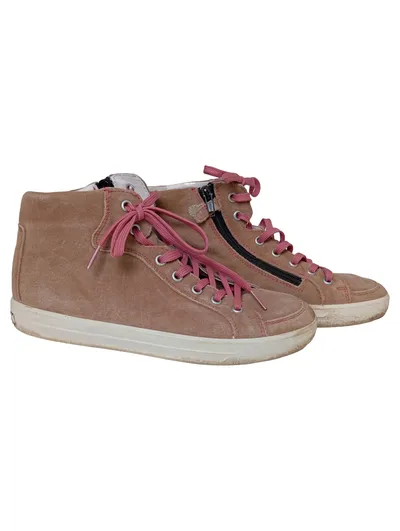 RICOSTA Kinder Sneaker high Gr. 36 Rosa Casual Streetwear Schnürung