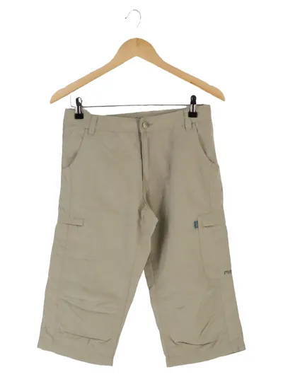 MERU Herren Outdoorhose 3/4 Capri W30/46 S Beige Wanderhose