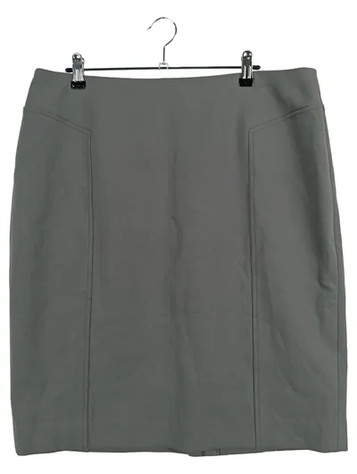 HALOGEN Bleistiftrock Damen 42/XL Grau Business Elegant
