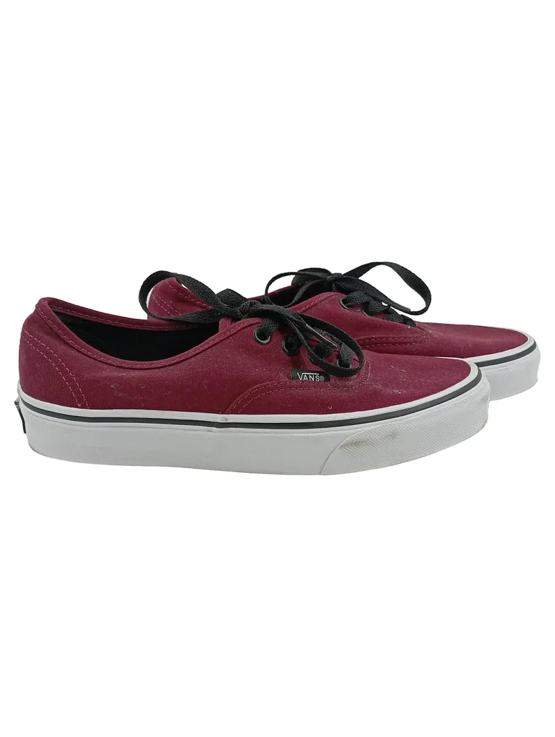 VANS Damen Outdoorschuhe Authentic Gr. 37 Rot Sneaker Streetwear Casual 1
