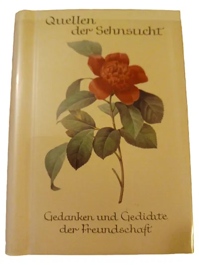 Gedichtband Lyrikbuch Hardcover Deutsch Freundschaft Sehnsucht