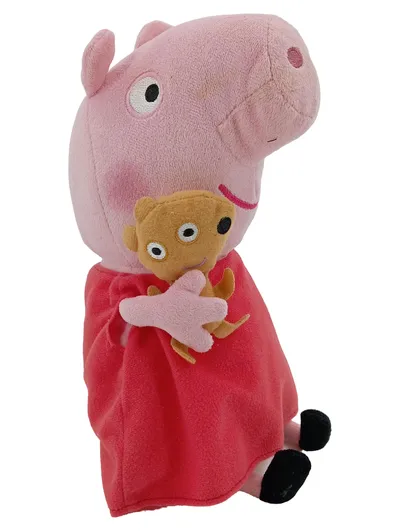 PEPPA PIG Kuscheltier Schwein Rosa 23 cm Plüschtier Baby Kinder Spielzeug