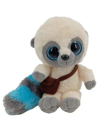 AURORA PRESTIGE Kuscheltier Affe Lemur Plüschtier Mehrfarbig 15cm Stofftier