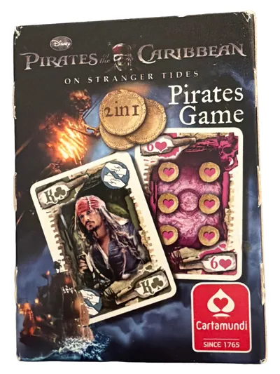 Cartamundi Pirates of the Caribbean Mau Mau Kartenspiel Disney Abenteuer 2in1