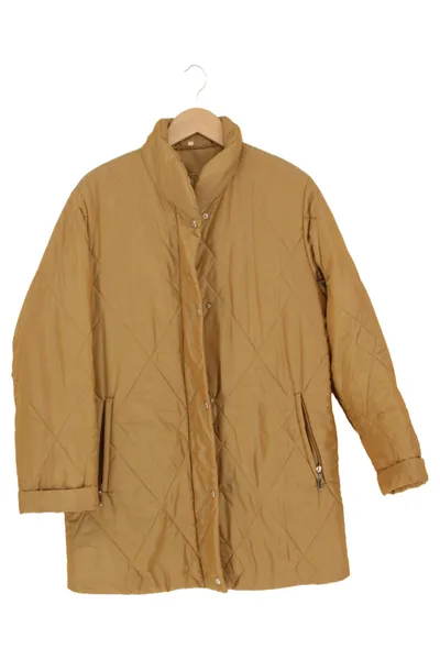 BONITA Damen Steppmantel Gr. 38/M Beige Klassisch Elegant Casual