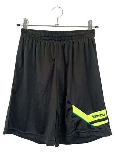 KEMPA Sport Shorts Kinder XS/152 Schwarz Sportlich Trainingshose