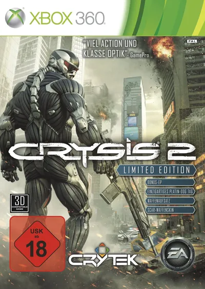 Crysis 2 Limited Edition Xbox 360 Electronic Arts Actionspiel Shooter