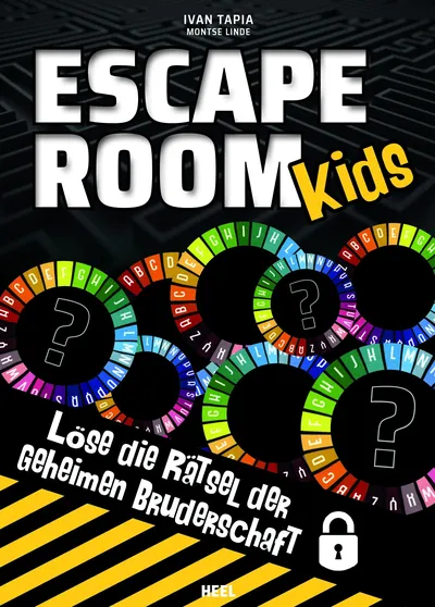 Heel Verlag Escape Room Kids Activity Buch Rätselbuch Mehrfarbig Casual