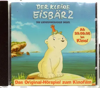 Der kleine Eisbär 2 Die geheimnisvolle Insel Hörspiel CD Anke Engelke Edel KIDS