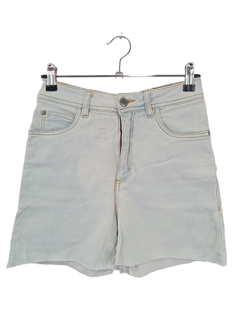 BITTE KAI RAND Damen Shorts XS Weiß Casual Denim Jeansshorts 1