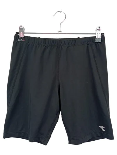 DIADORA Damen Sport Shorts Gr. 36/S Schwarz Polyester Elasthan