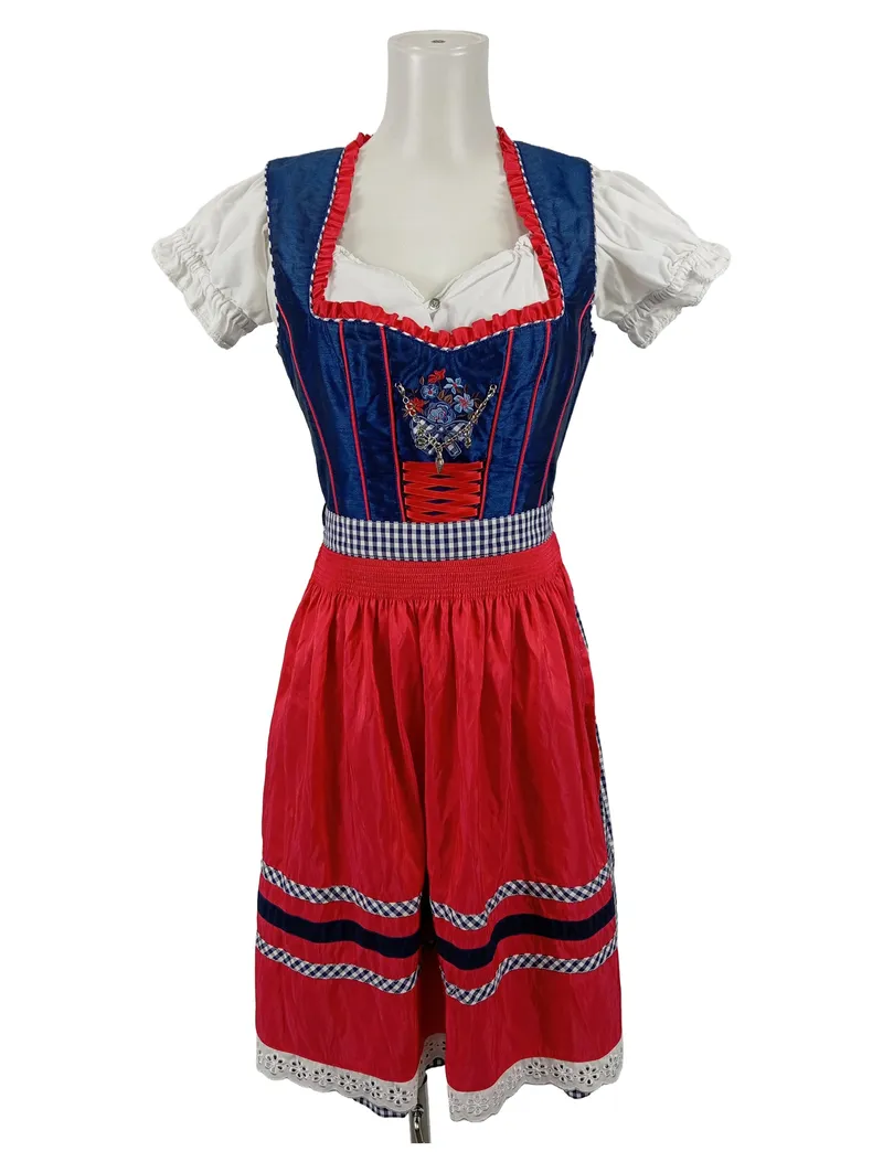 COUNTRY LINE Dirndl Trachtenkleid Damen Gr. 36 Mehrfarbig Festlich 1