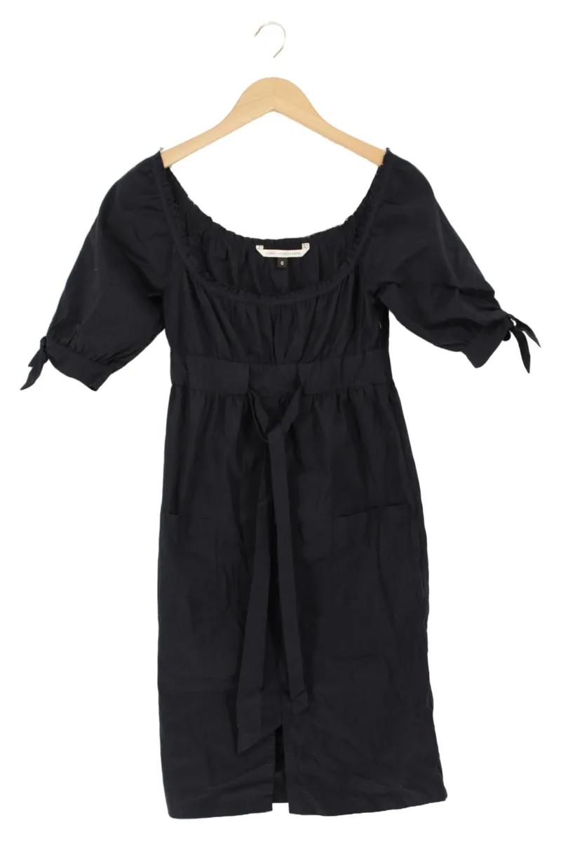 DIANE VON FURSTENBERG Cocktailkleid Damen Gr. 36/S Schwarz Elegant Baumwolle 1