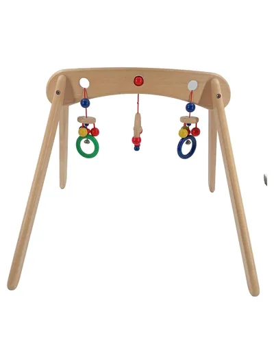 Selecta Musina Spielbogen Holz Mehrfarbig Baby Kinder Motorikspielzeug