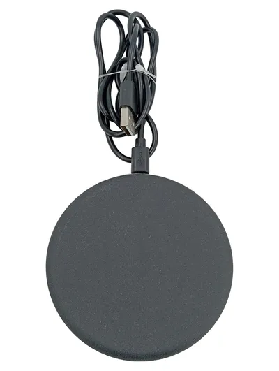 VIVANCO Kabellose Handy Ladestation Wireless Charger Schwarz Modern 15W