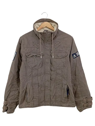 GAASTRA Damen Outdoorjacke 38/M Braun Klassisch Maritim Herbst/Winter