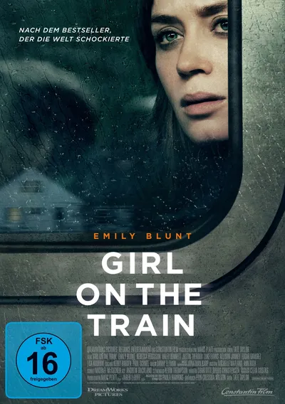Girl on the Train DVD Thriller Film Emily Blunt Constantin Film