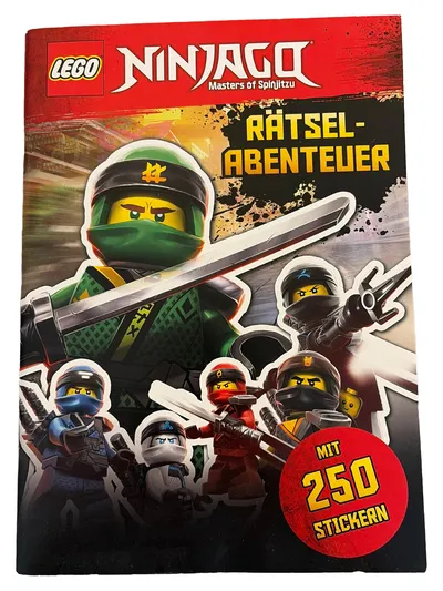 LEGO Ninjago Stickerbuch Rätsel-Abenteuer 250 Sticker ab 6 Jahre