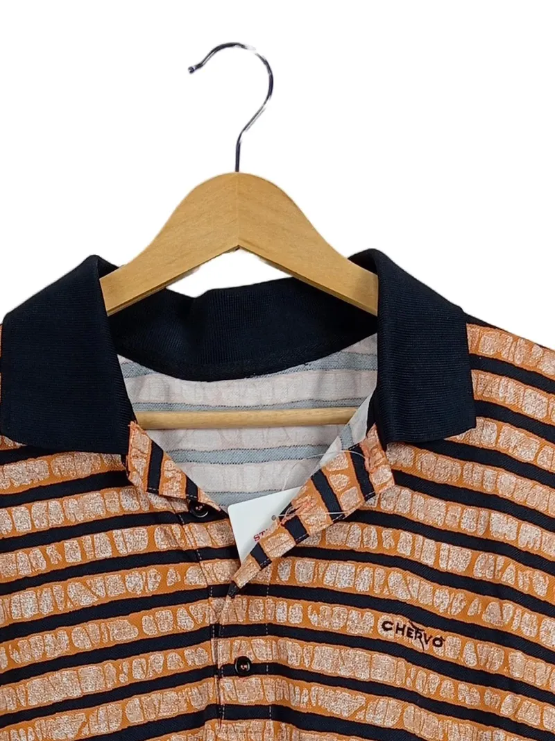 Chervò Herren Poloshirt gestreift Gr. L Sportlich Mehrfarbig 2