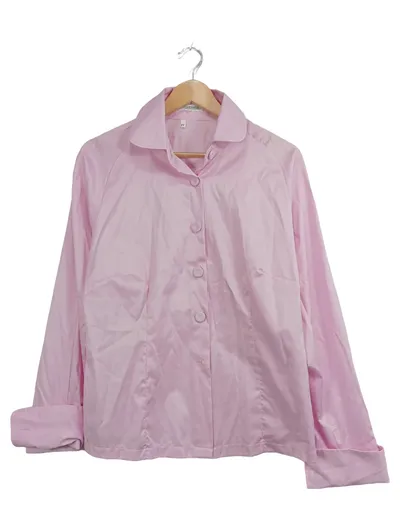 Naracamicie Damen Bluse Rosa Gr. IV/40 Elegant Business Made in Italy