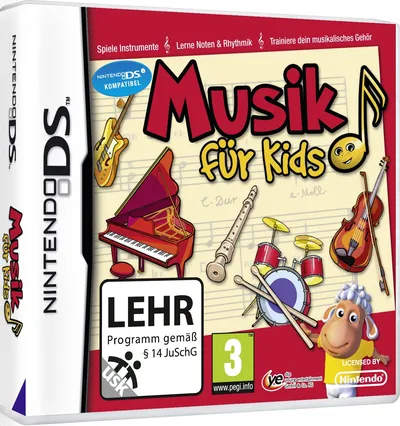 Musik für Kids Nintendo DS Lernspiel dtp Noten Rhythmik ab 3 J.