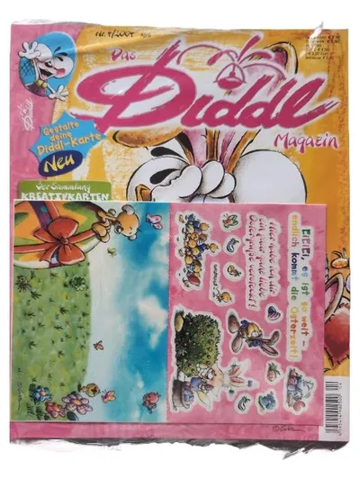 Diddl Magazin Nr. 4/2004 April Oster Spezial Kreativkarten Sticker