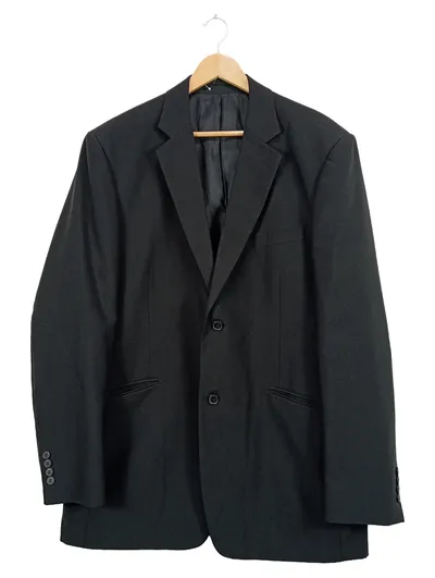 Studio Coletti Herren Sakko Gr. 110 Schwarz Business Blazer Jacke Anzugsakko