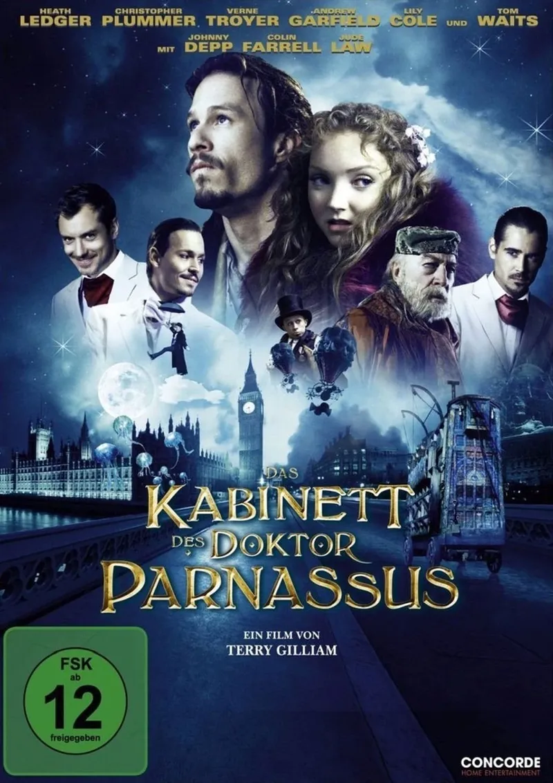 Das Kabinett des Doktor Parnassus DVD Fantasy Film Terry Gilliam Heath Ledger 1