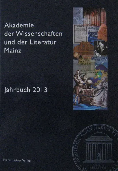 Akademie der Wissenschaften Mainz Jahrbuch 2013 Hardcover Sachbuch Wissen
