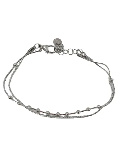 ICRUSH Damen Armband Silber Elegant Edelstahl 19cm
