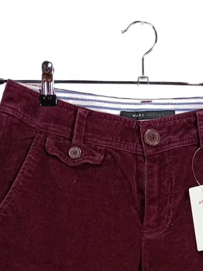 Marc Jacobs Cordhose Damen Gr. 38 Bordeaux Bootcut Cord Hose