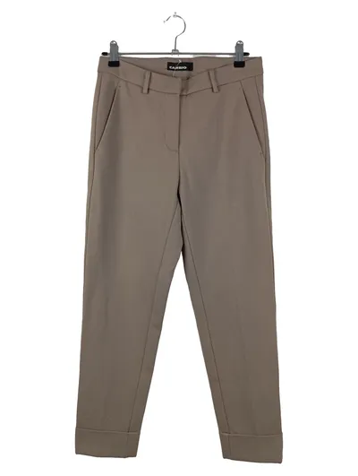CAMBIO Damen Stoffhose Gr. 32 XXS Braun Elegant Business Hose