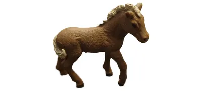 Schleich Fohlen Pferd Spielfigur Braun Kinder Spielzeug 7cm 8cm