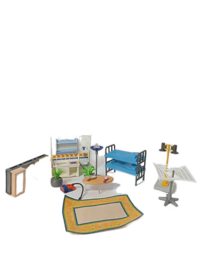 Playmobil Spielfiguren-Set Möbel Zubehör Kinder Mehrfarbig
