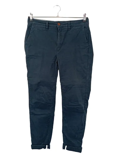 SUPERDRY Herren Stoffhose Chino W28/L27 Blau Casual Baumwolle XS