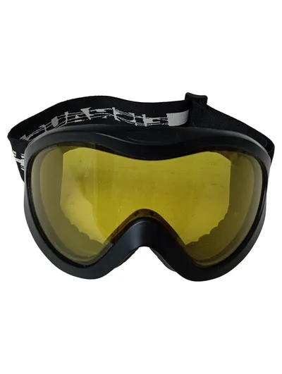 EISRAUSCH Skibrille Schwarz Gelb Wintersport Snowboardbrille