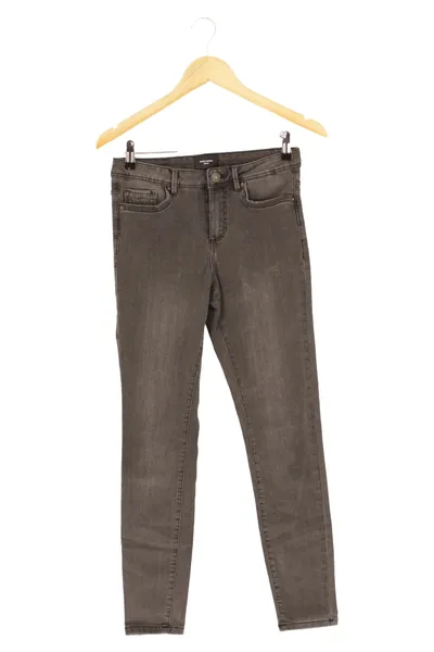 Vero Moda Damen Jeans Slim Fit Grau W28/36 Casual