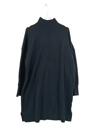 French Connection Pullover Damen Rollkragen Longpullover Gr. 38 M Schwarz