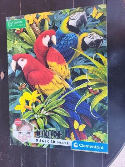 Clementoni 3D Puzzle 1000 Teile Vogel Strand Tropisch Landschaft