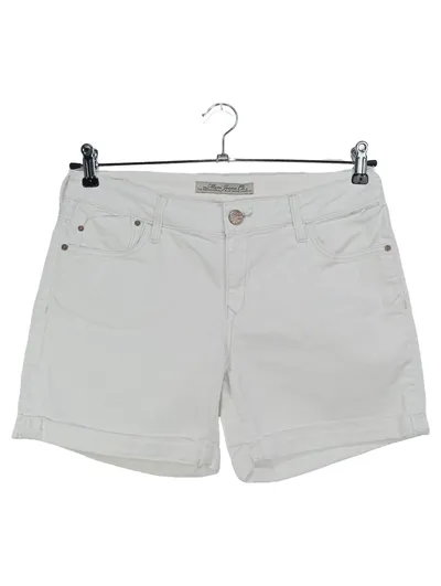 MAVI Damen Jeans Shorts PIXIE W28 Weiß Casual Streetwear