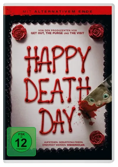 Happy Death Day DVD Horrorfilm Thriller FSK 12 alternatives Ende