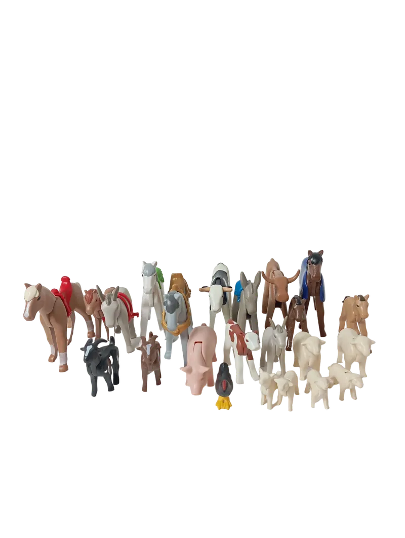 Playmobil Spielfiguren-Set Bauernhoftiere Tiere Konvolut Mehrfarbig Kinder 1