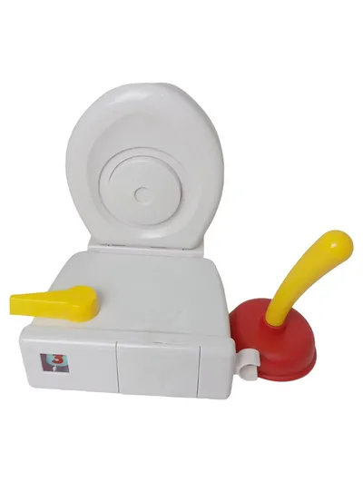 MATTEL Kinder Spielzeug Toilette Pümpel Mehrfarbig Haushaltsgerät