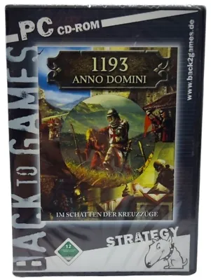 FiP 1193 Anno Domini PC Strategiespiel Wirtschaftssimulation Kreuzzüge Deutsch