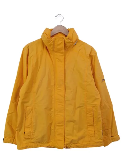 MAIER SPORTS Damen Outdoorjacke Gr. 42/XL Gelb Sportlich Regenjacke