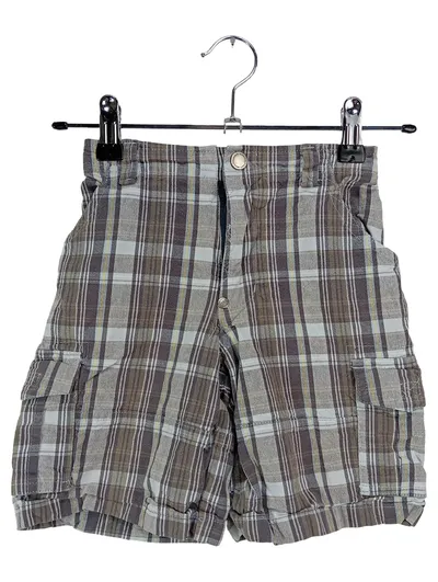 Calvin Klein Jeans Kinder Cargo Shorts kariert Mehrfarbig Gr. 116