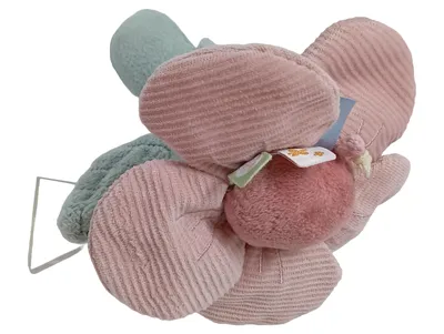 LITTLE DUTCH Greifling Blume Rosa Baby Spielzeug Stofftier Charmant